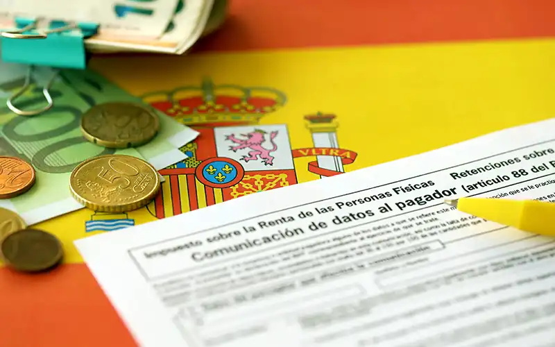 modelo 145 tax return spain