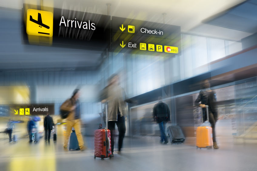 Airport passengers