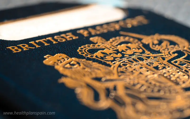Blue British Passport