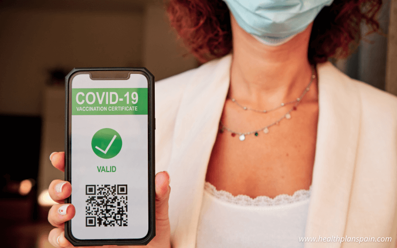 Covid health pass