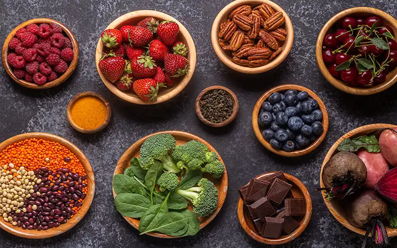 Antioxidant natural food sources