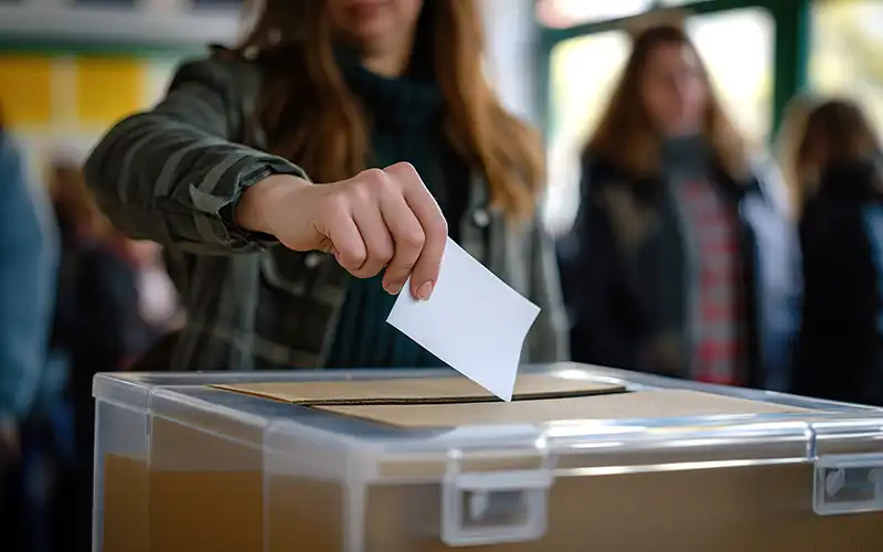 ballot box for vox