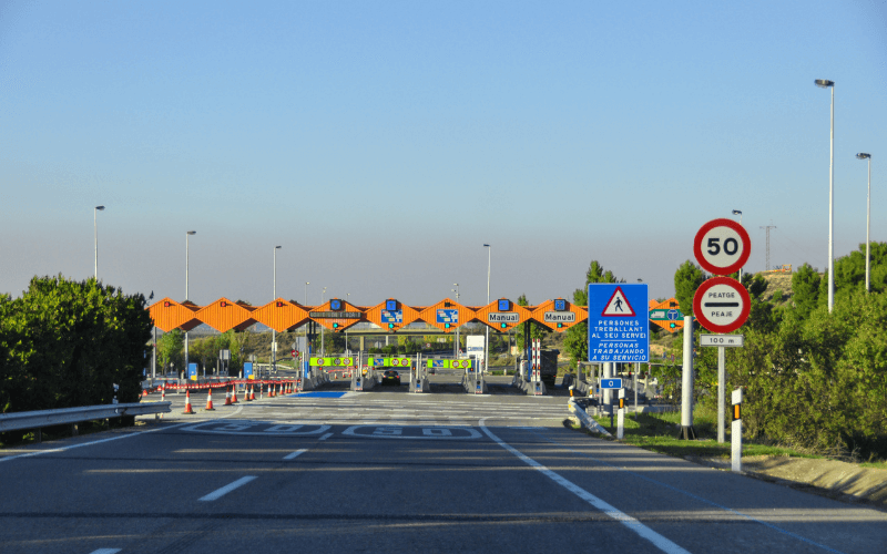 Motorway tolls in Spain
