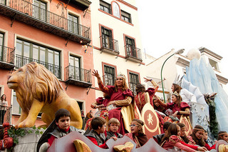 Three Kings procession Spain