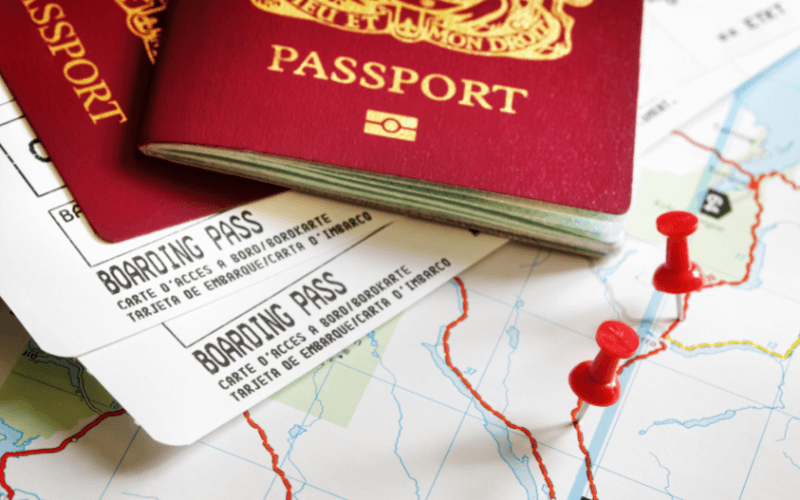 travel documents needed to enter spain